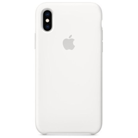 Etui APPLE Silikonowe do Apple iPhone Xs Max Biały