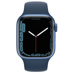 Apple Watch 7 GPS Koperta 45 mm/Aluminium Niebieski