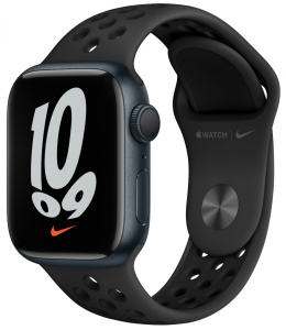 Apple Watch 7 Nike 41mm/Midnight Aluminum/Black Sport GPS