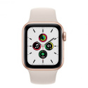 Apple Watch SE 44mm Gold Starlight Biały GPS