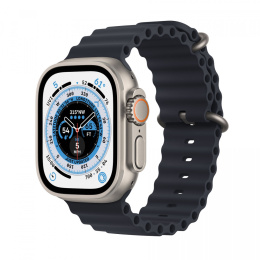 APPLE Watch Ultra Cellular 49mm Tytanowy z opaską Ocean w kolorze północ