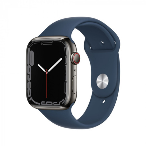 Apple Watch 7 45mm Graphite Stainless Steel Cellular LTE