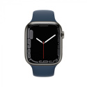 Apple Watch 7 45mm Graphite Stainless Steel Cellular LTE