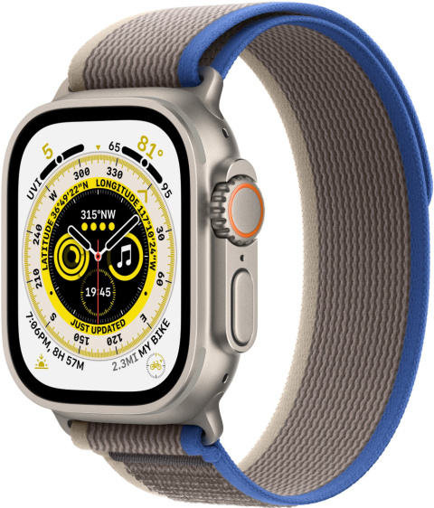 Apple Watch Ultra Cellular 49mm Tytanowy Trail Loop M/L