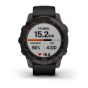 Garmin Fenix 7 Sapphire Solar Czarny