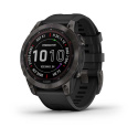 Garmin Fenix 7 Sapphire Solar Czarny