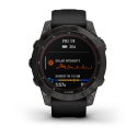 Garmin Fenix 7 Sapphire Solar Czarny