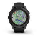 Garmin Fenix 7 Sapphire Solar Czarny