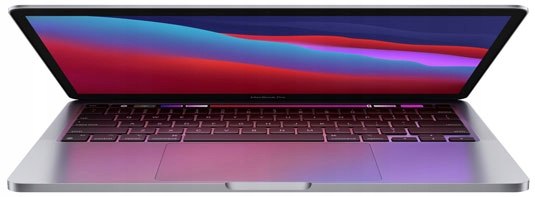 Macbook Pro 13 M1 8-core 8GB 256GB Space gray 2021 Model Macbook Pro