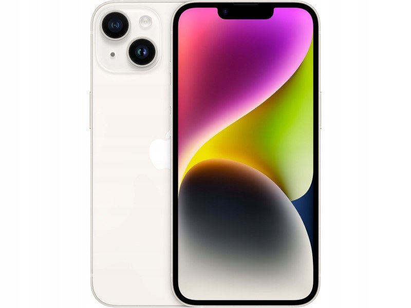 Smartfon APPLE iPhone 14 128GB 5G 6.1'' Księżyc