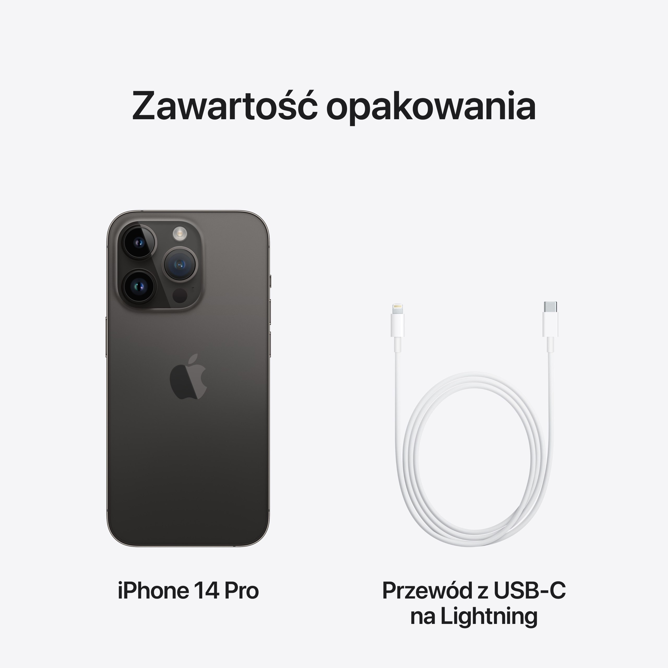 NOWY iPhone 14 Pro 128GB Space Black Czarny Gwar. Ładowarka w komplecie nie