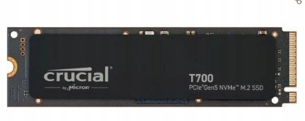 Dysk SSD Crucial T700 2TB M.2 2280 PCI-E x4 Gen5 NVMe 2.0 12400MB/s EAN (GTIN) 649528935663